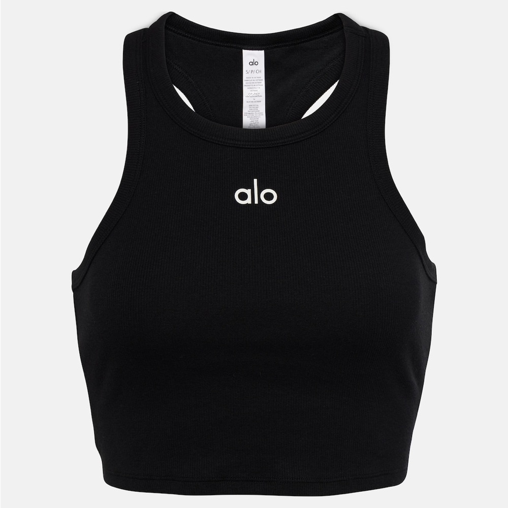 ALO Aspire Tank Top in Black